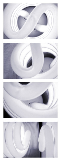 Pinhole CFL collage