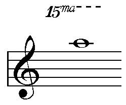 A4, written on the treble staff.