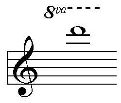 D4, written on the treble staff.