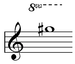 G-sharp-3, written on the treble staff.